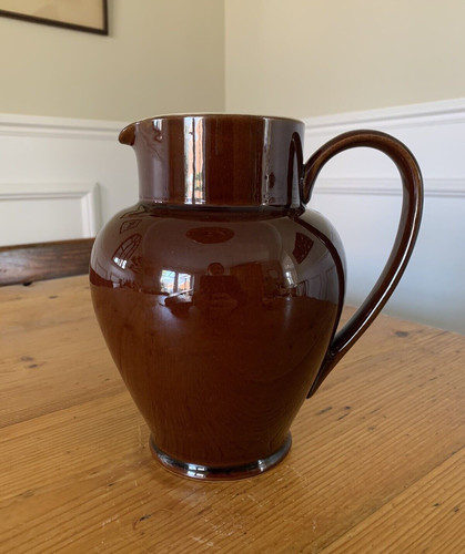 Large denby brown - large, glazed