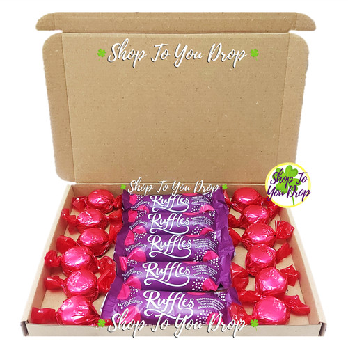 Raspberry ruffles item bar - raspberry, 17