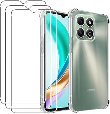 For Honor X6C Case Slim Clear Silicone Shockproof Phone Cover & Screen Protector