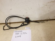 Yamaha YBR250 RIGHT HAND START STOP SWITCH GEAR TESTED WORKING & THROTTLE CABLES
