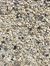 Natural gravel pea shingle - gravel,
