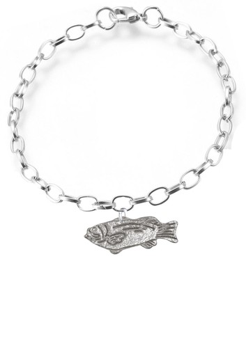 Z99 fish pewter pendant - z99,