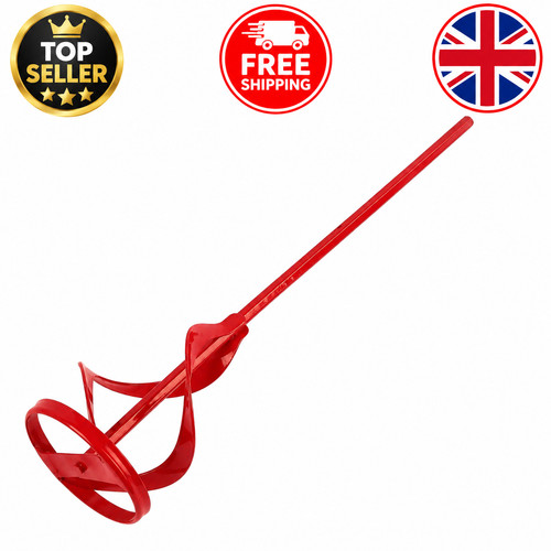 Red drill paint pot - drill,