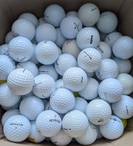Mixed golf balls - mixed, used