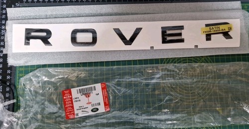 Range rover front - name, plate