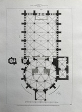 1805 Antique Print; Temple
