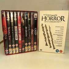 Ultimate Horror DVD Collection Omen 28 Days Later Creep Wrong Turn Blair Witch