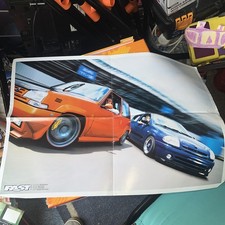 Fast Car Magazine Poster