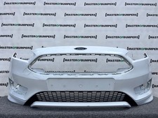 FORD FOCUS ST LINE ZETEC S HATCHBAC 2015-2018 FRONT BUMPER NO PDC GENUINE [F703]