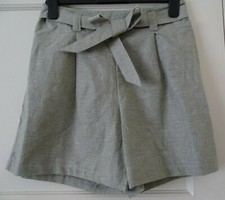 Ladies Next Green Linen Shorts UK 6, 8, 10, 12, 14, 16, 18