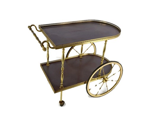 Cocktail bar serving cart - cocktail,