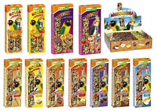 Parrots Sticks Large Parakeets Bird Food Many Flavors Budgie Canary with Hooks