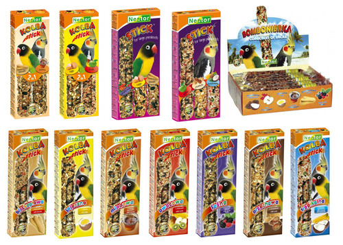 Parrots sticks large - parrots,