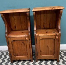 Vintage Pair of Penny Pine Bed