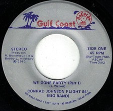Conrad Johnson Flight 84 (Big Band) - We Gone Party, 7", (Vinyl)