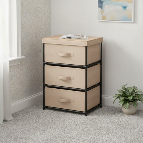 Light coffee drawer fabric - light,
