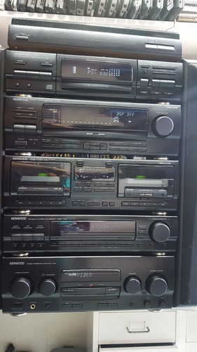 Kenwood hifi pieces stack - pieces,