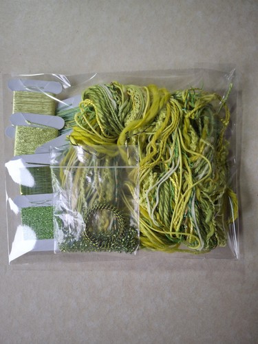 Embroidery bundle lime - 25,