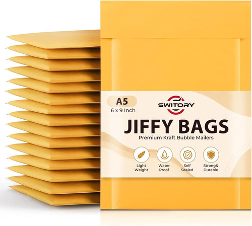 50pcs jiffy bags self - jiffy, a5