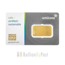 Umicore 10 Gram Gold Bar