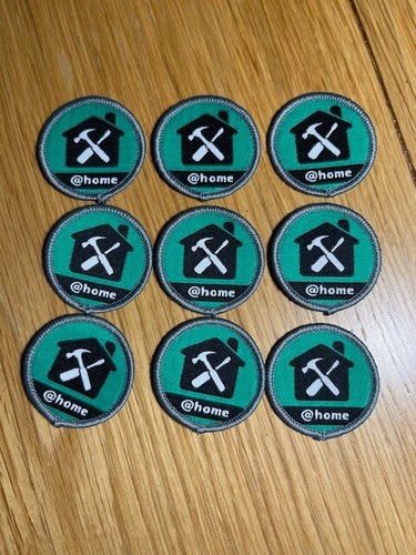 Embriodered badge home - embriodered,