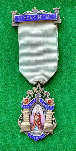 Rare silver 1926 masonic - rare,