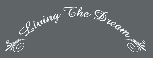 Living the dream decal sticker - living,