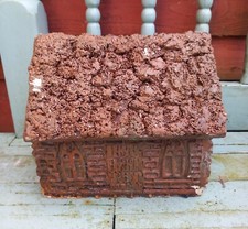 Vintage hand made clay statue - hand,