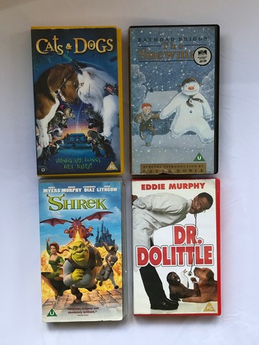 Collection childrens vhs - of,