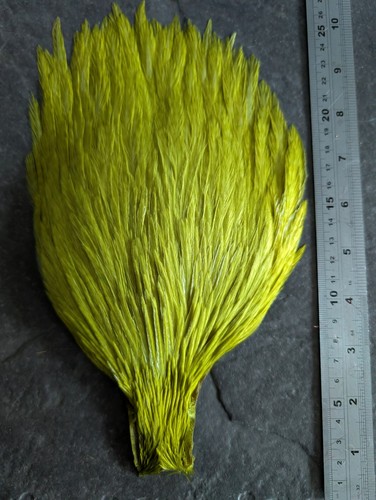 Genetic light olive cock cape - light,