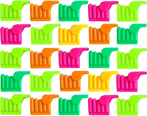Mini lip whistles party - mini, bag