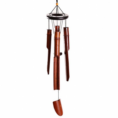 Bamboo wind chime - wind, natural