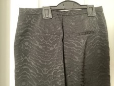 Silky Dress Trousers Black