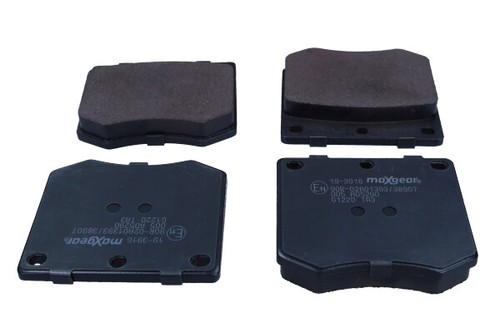 Maxgear 3916 brake pad set - maxgear, 19-3916