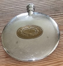 Stainless Steel Hip Flask Grants of Dalvey 1985