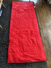 Vintage Red Retro King Size washable Sleeping Bag 