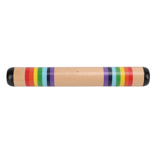 Wooden rain stick colorful - wooden,