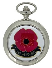 Poppy Day Remembrance Silver
