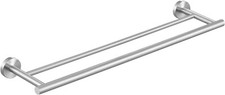 [Read Description]KES Double Towel Stainless Towel Holder Hanger 85CM brushed