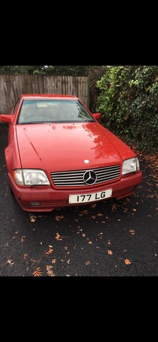 Mercedes r129 parting - sl,