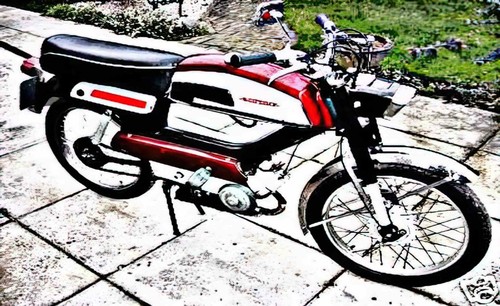 Photo motorbike mobylette - a4,