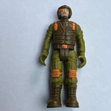 Matchbox Mega Rig Jurassic Copter Helicopter Pilot action Mini figure 2010