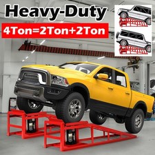 4 ton Hydraulic Car Ramps 2PC