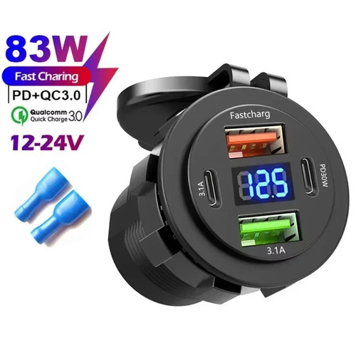 83w port usb car - port, c