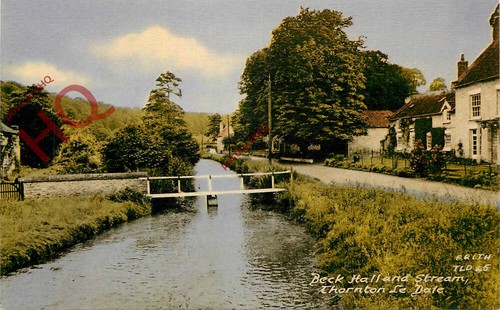 Picture postcard thornton le - thornton,