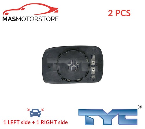 Rear view mirror glass - mirror, pair