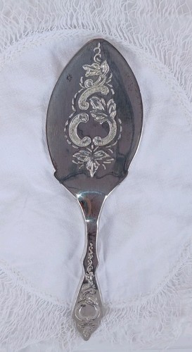 Vintage ornate cake server - vintage,