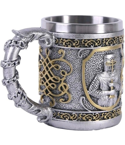 Medieval templar crusader mug - crusader,