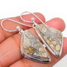 Fossil Coral Gemstone Handmade