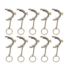 _10Pcs Metal Purse Frame Kiss